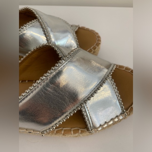 Silver Metallic Sandal - Picture 6 of 9
